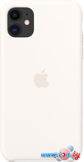 Чехол Apple Silicone Case для iPhone 11 (белый) в Могилёве
