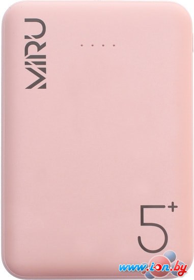 Портативное зарядное устройство Miru LP-3007 (розовый) в Гомеле