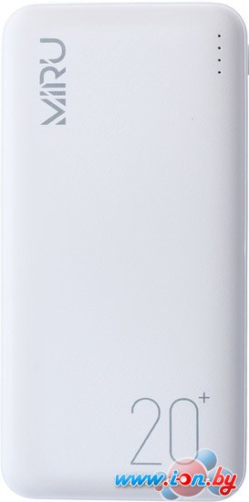 Портативное зарядное устройство Miru LP-3011 (белый) в Бресте
