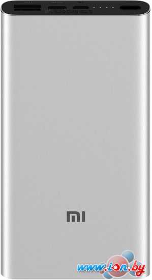 Портативное зарядное устройство Xiaomi Mi Power Bank 3 PLM12ZM 10000mAh (серебристый) в Витебске