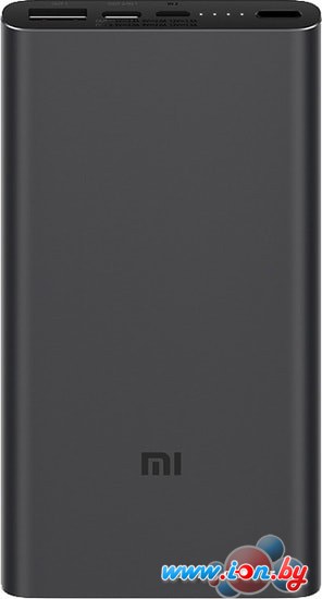 Портативное зарядное устройство Xiaomi Mi Power Bank 3 PLM12ZM 10000mAh (черный) в Могилёве