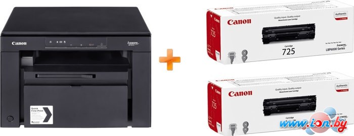 МФУ Canon i-SENSYS MF3010 + 2 картриджа в Минске