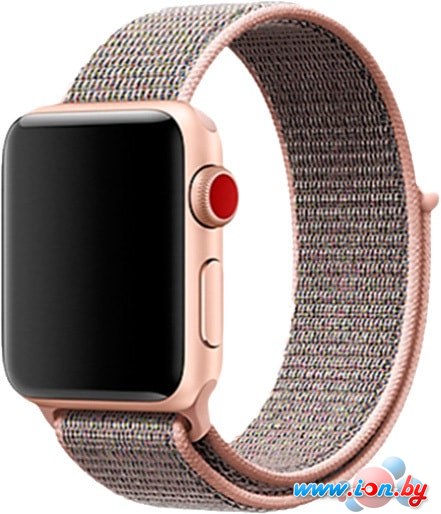 Ремешок Miru SN-01 для Apple Watch (светло-розовый) в Гомеле