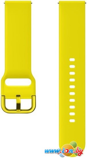 Ремешок Samsung Sport Galaxy Watch Active Strap (желтый) в Минске