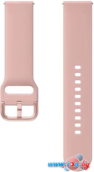 Ремешок Samsung спортивный для Galaxy Watch Active2/Watch 42mm (розовое золото) в Гродно