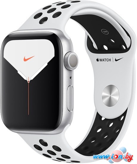 Умные часы Apple Watch Nike Series 5 44 мм (алюминий серебристый/чистая платина) в Гомеле