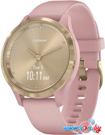 Гибридные умные часы Garmin Vivomove 3S (золотистый/розовый) в Гомеле