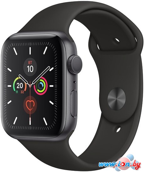 Умные часы Apple Watch Series 5 44 мм (алюминий серый космос/черный спортивный) в Бресте