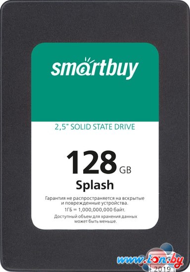 SSD SmartBuy Splash 2019 128GB SBSSD-128GT-MX902-25S3 в Гомеле