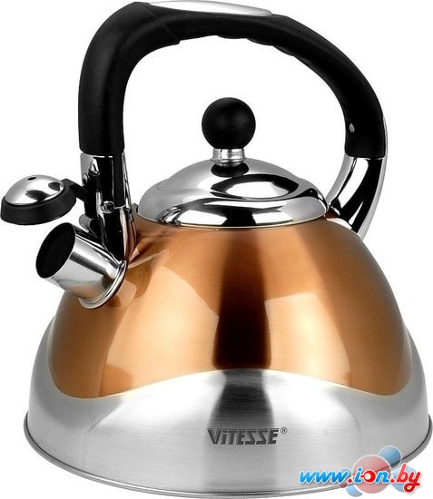 Чайник со свистком Vitesse VS-1120 (золотистый) в Гомеле