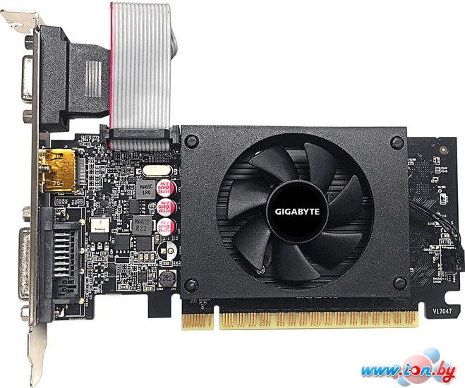 Видеокарта Gigabyte GeForce GT 710 2GB GDDR5 GV-N710D5-2GIL в Могилёве