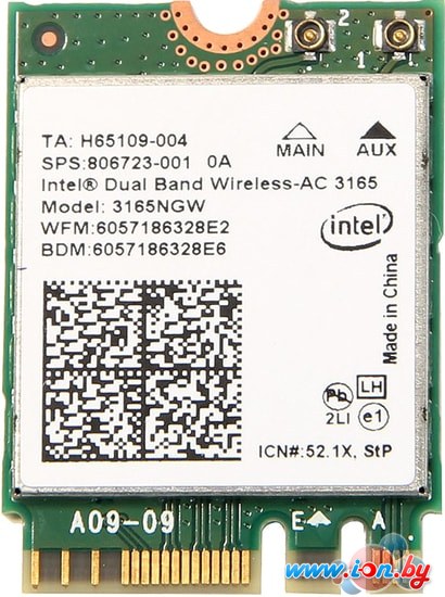 Wi-Fi/Bluetooth адаптер Intel 3165NGW в Гомеле