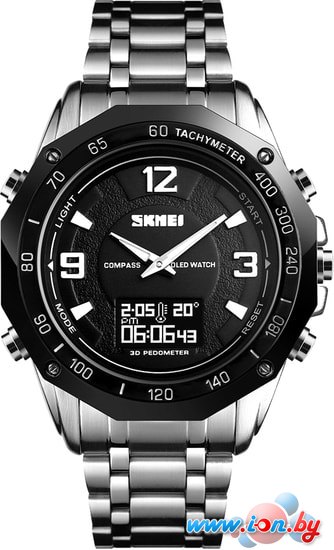 Наручные часы Skmei 1464 (серебристый/черный) в Гомеле