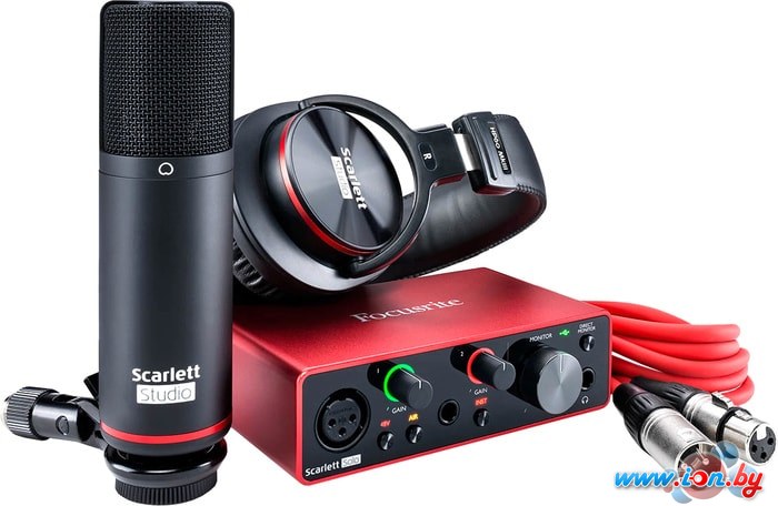 Аудиоинтерфейс Focusrite Scarlett Solo Studio (3-е поколение) в Гомеле