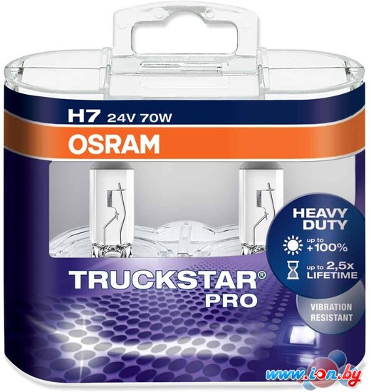 Галогенная лампа Osram H7 Truckstar Pro 2шт [64215TSP-HCB] в Могилёве