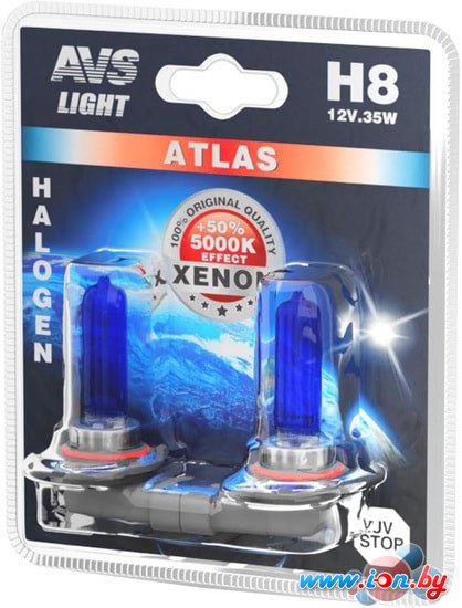 Галогенная лампа AVS Atlas H8 2шт в Гомеле