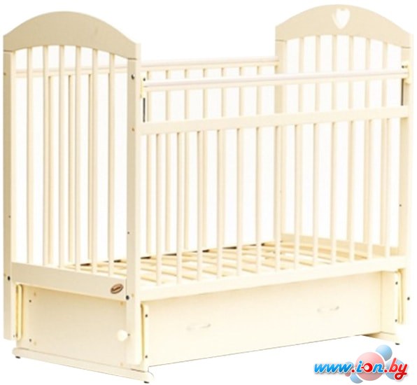 Классическая детская кроватка Bambini М 01.10.19 (слоновая кость) в Гомеле