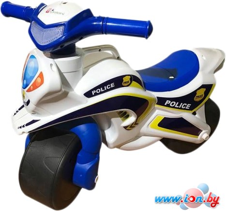 Беговел Doloni-Toys Полиция (белый/синий) в Бресте