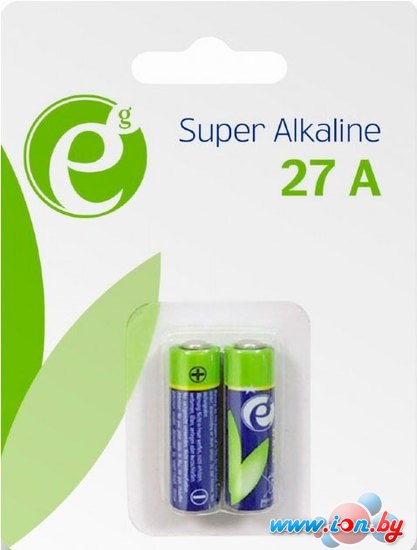 Батарейки EnerGenie Super Alkaline 27A 2 шт. EG-BA-27A-01 в Минске