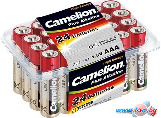 Батарейки Camelion AAA 24 шт. [LR03-PB24] в Бресте
