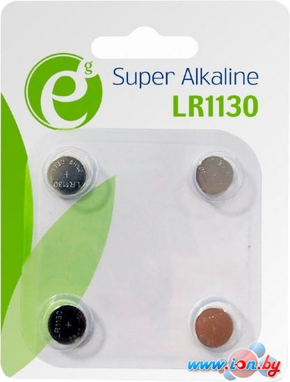 Батарейки EnerGenie Super Alkaline LR1130 4 шт. EG-BA-LR1130-01 в Бресте