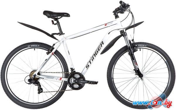 Велосипед Stinger Element STD 27.5 р.20 2020 (белый) в Могилёве