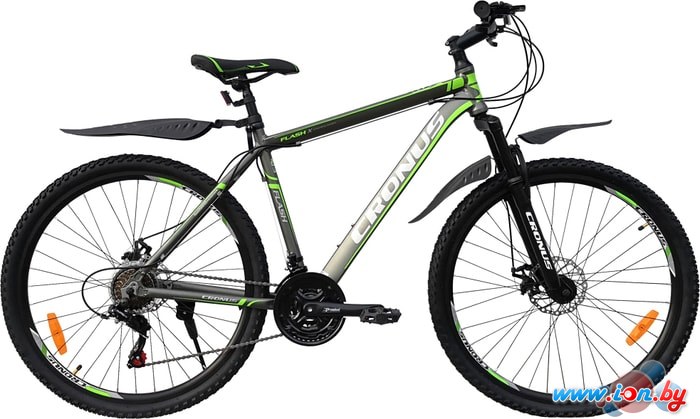 Велосипед Cronus Flash 2019 (зеленый/серый) в Гомеле