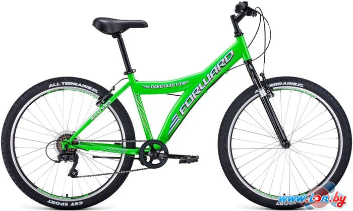 Велосипед Forward Dakota 26 1.0 2020 (зеленый) в Гомеле