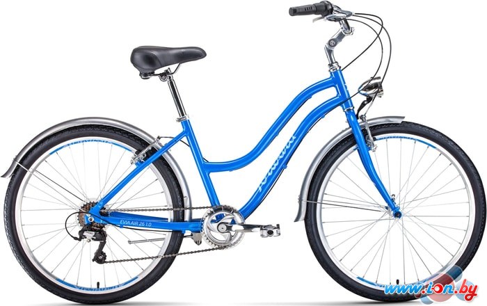 Велосипед Forward Evia Air 26 1.0 2020 (синий) в Могилёве