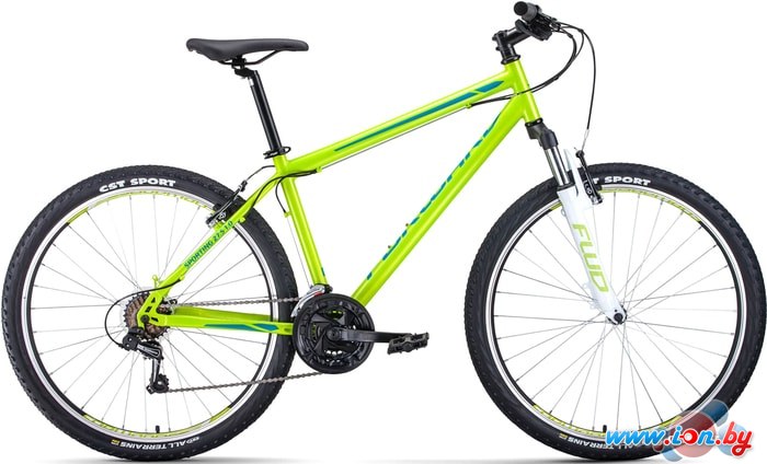 Велосипед Forward Sporting 27.5 1.0 р.15 2020 (зеленый) в Гомеле