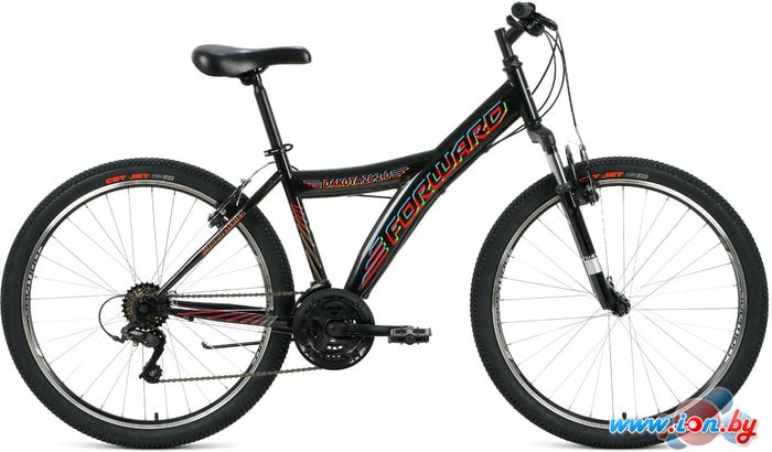 Велосипед Forward Dakota 26 2.0 2020 (черный/красный) в Могилёве