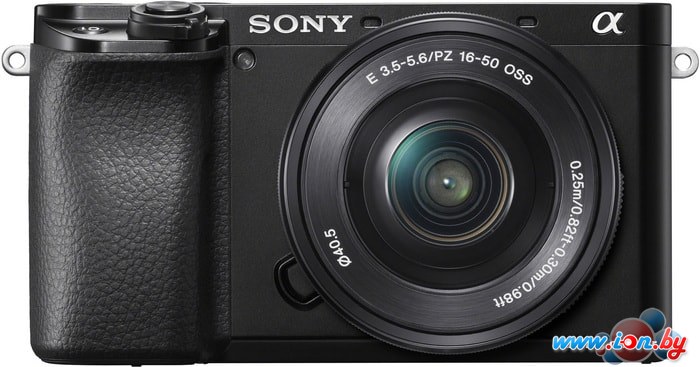 Беззеркальный фотоаппарат Sony Alpha a6100 Kit 16-50mm (черный) в Могилёве