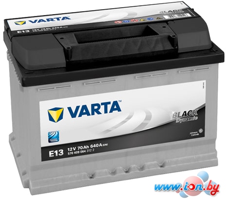 Автомобильный аккумулятор Varta Black Dynamic E13 570 409 064 (70 А/ч) в Витебске