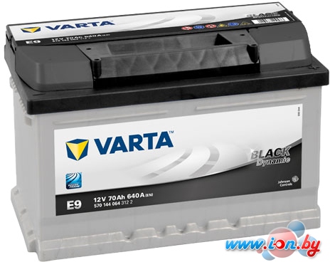 Автомобильный аккумулятор Varta Black Dynamic E9 570 144 064 (70 А/ч) в Могилёве