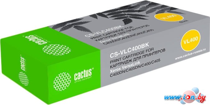 Картридж CACTUS CS-VLC400BK (аналог Xerox 106R03532) в Бресте