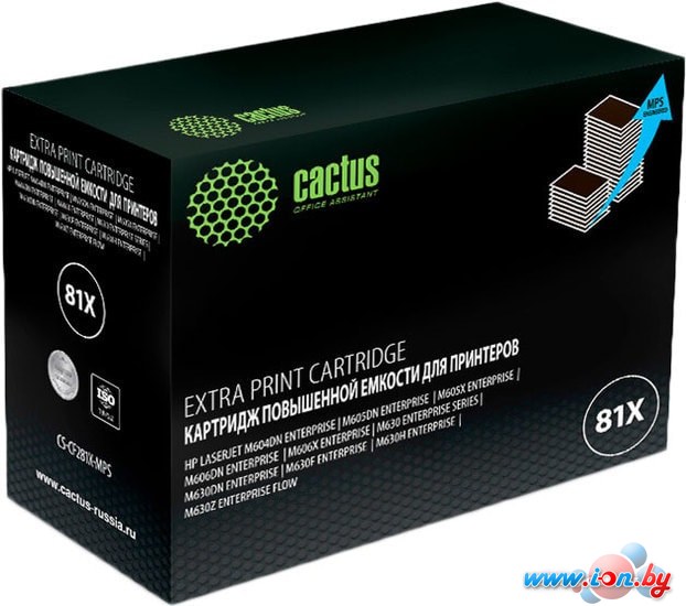 Картридж CACTUS CS-CF281X-MPS (аналог HP CF281X) в Бресте