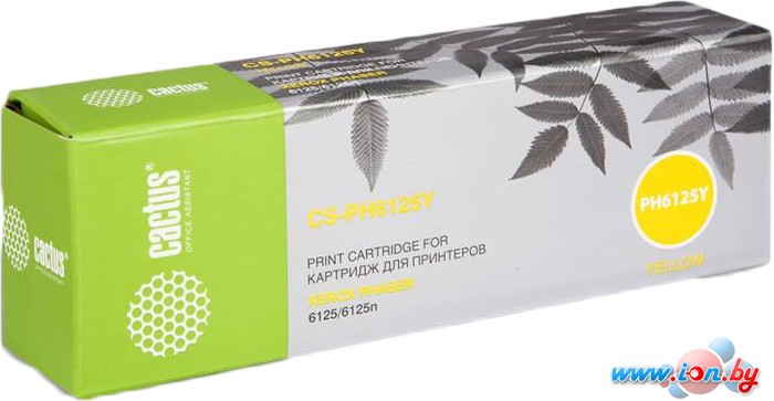 Картридж CACTUS CS-PH6125Y (аналог Xerox 106R01337) в Бресте