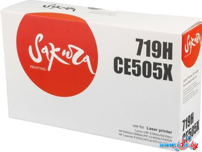 Картридж Sakura Printing SACRG719H/CE505X (аналог HP CRG719H/CE505X) в Могилёве