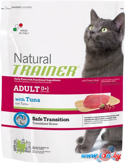 Сухой корм для кошек Trainer Natural Adult Tuna 10 кг в Могилёве