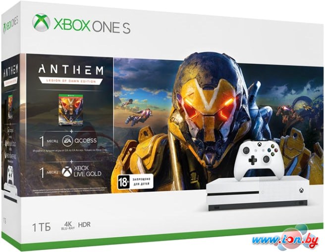Игровая приставка Microsoft Xbox One S Anthem Legion of Dawn 1TB в Гомеле