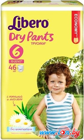 Трусики-подгузники Libero Dry Pants 6 Extra Large (46 шт) в Гродно