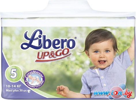 Трусики-подгузники Libero Up&Go Maxi Plus 5 (30 шт) в Гродно