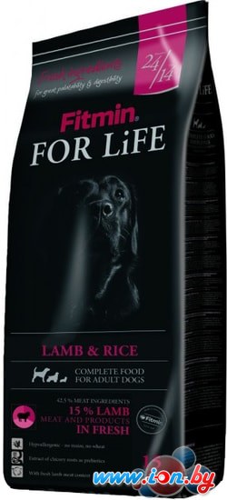 Сухой корм для собак Fitmin For Life Adult Lamb & Rice 3 кг в Бресте