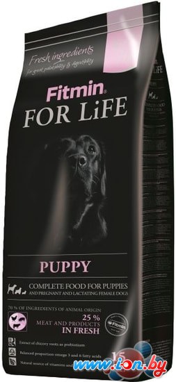 Сухой корм для собак Fitmin For Life Puppy all breeds 15 кг в Бресте