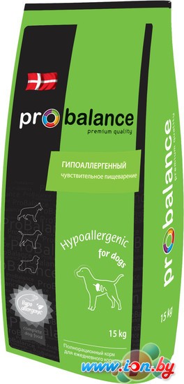 Сухой корм для собак Probalance Hypoallergenic 15 кг в Могилёве