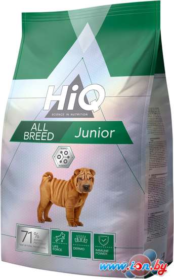 Сухой корм для собак HiQ All Breed Junior 2.8 кг в Бресте