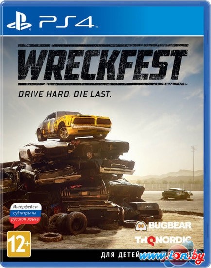 Игра Wreckfest: Drive Hard. Die Last для PlayStation 4 в Гомеле
