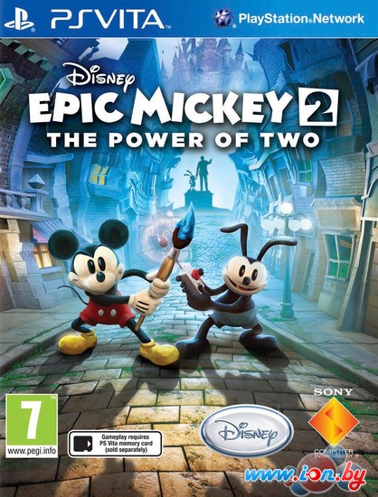 Игра Disney Epic Mickey 2: The Power of Two для PlayStation Vita в Витебске