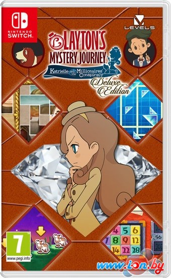 Игра Laytons Mystery Journey. Deluxe Edition для Nintendo Switch в Бресте
