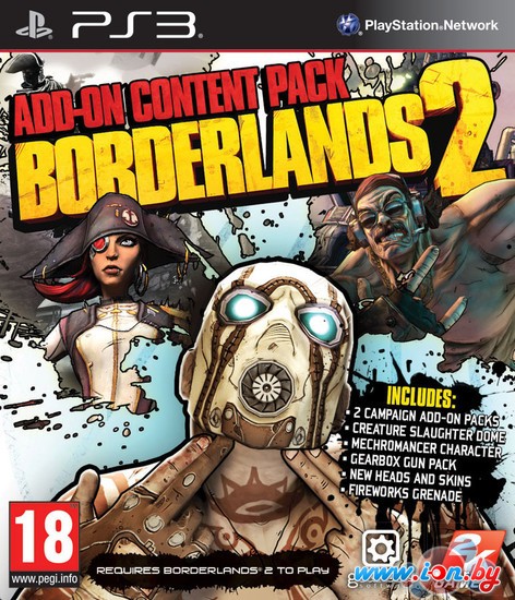 Игра Borderlands 2: Add-On Content Pack для PlayStation 3 в Могилёве